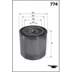 Filtro de Aceite ELH4409...