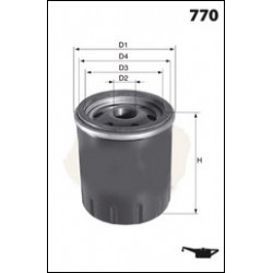 Filtro de Aceite ELH4350...