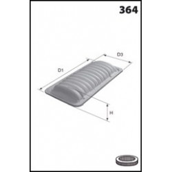 Filtro de Aire ELP3922...